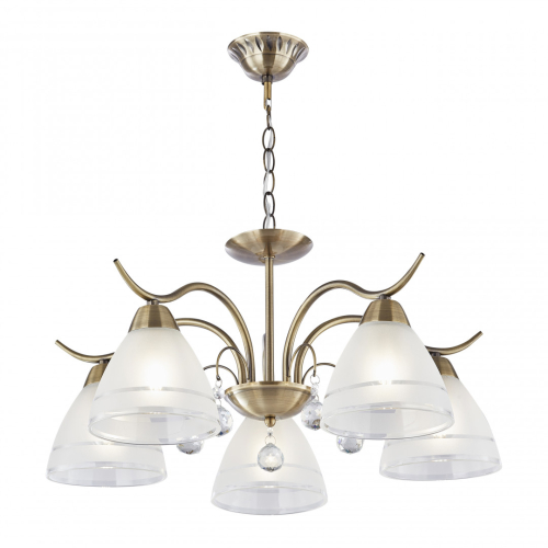 Подвесная люстра Arte Milano Amalfi 334756/5 AB изображение в интернет-магазине Cramer Light фото 4