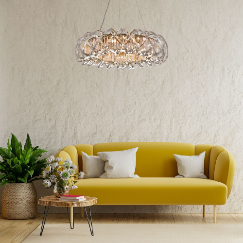 Подвесная люстра Indigo Braccia 12007/10P Gold V000399 изображение в интернет-магазине Cramer Light фото 7