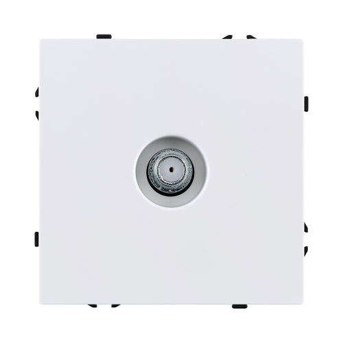 Розетка TV, белый матовый Kollinger Eclipse EC-020WH дополнительное фото