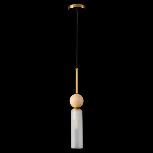 Подвесной светильник Crystal Lux SIMPLY SP1 BRASS изображение в интернет-магазине Cramer Light фото 6