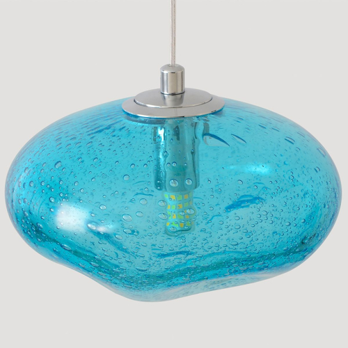 Подвесной светильник Crystal Lux FORMLESS SP1 BLUE изображение в интернет-магазине Cramer Light фото 7