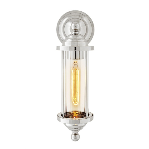 Настенный светильник Delight Collection Clayton KM0816W-1 chrome изображение в интернет-магазине Cramer Light