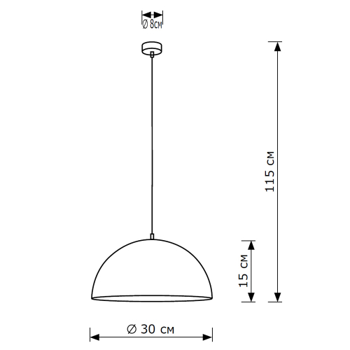Подвесной светильник LightHall Amber 30 LH032024 изображение в интернет-магазине Cramer Light фото 6