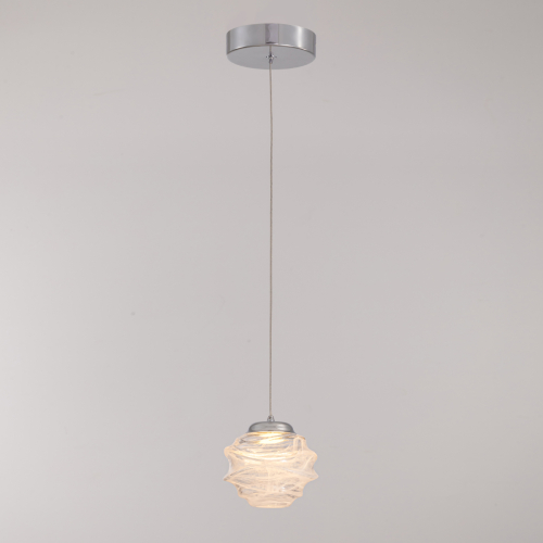 Подвесной светильник Delight Collection MD25030003-1A chrome/clear изображение в интернет-магазине Cramer Light фото 4