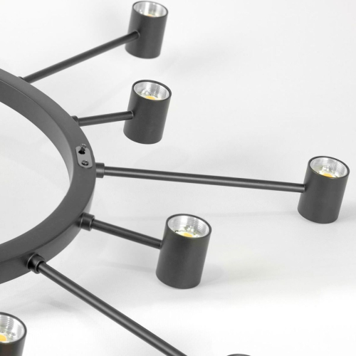 Подвесная люстра Lussole Hopkins LSP-7407 изображение в интернет-магазине Cramer Light фото 4