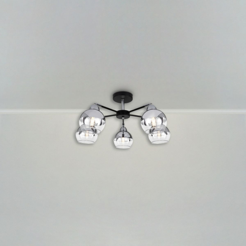 Люстра на штанге Freya Jasper FR5225PL-05B изображение в интернет-магазине Cramer Light фото 5