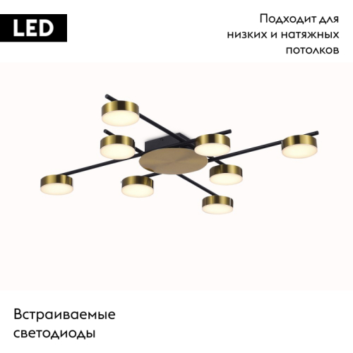 Потолочная люстра Aployt Delayn APL.042.07.56 изображение в интернет-магазине Cramer Light фото 2