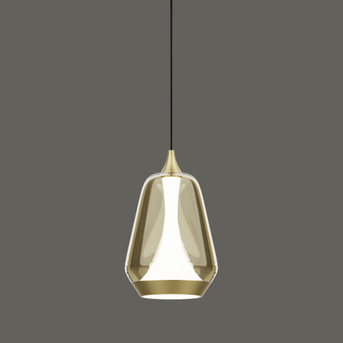 Подвесной светильник Delight Collection MD24001011-1A brass/champagne изображение в интернет-магазине Cramer Light