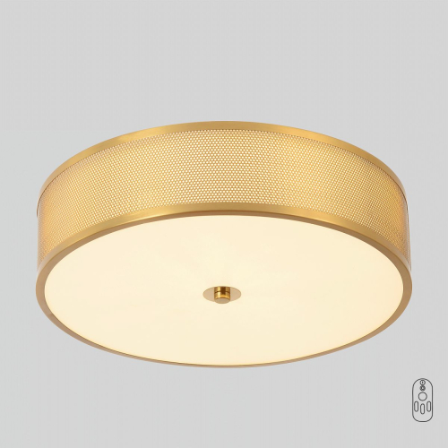 Потолочный светильник Crystal Lux BUTTON PL32W LED изображение в интернет-магазине Cramer Light