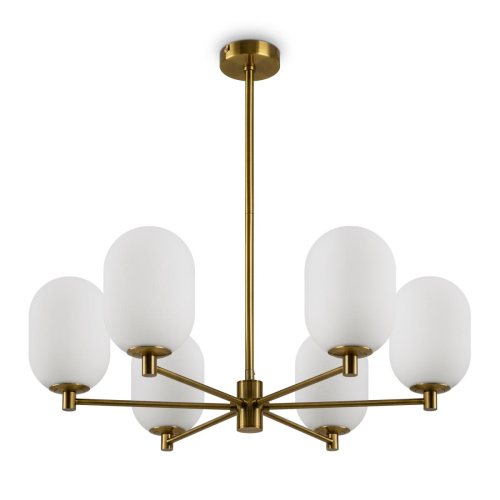 Люстра на штанге Freya Sharlot FR1012PL-06BS изображение в интернет-магазине Cramer Light фото 5