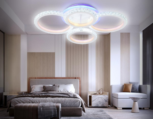 Потолочная люстра Ambrella Light Acrylica Original FA9524 изображение в интернет-магазине Cramer Light фото 4