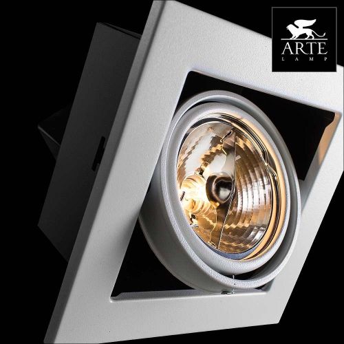 Встраиваемый светильник Arte Lamp Technika A5930PL-1WH изображение в интернет-магазине Cramer Light фото 7