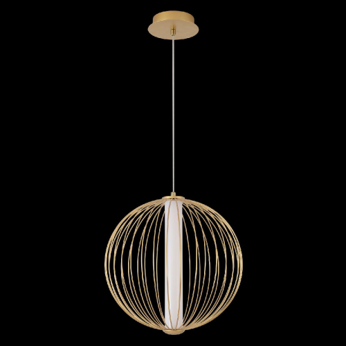 Подвесной светильник Crystal Lux SYNC SP18W LED GOLD изображение в интернет-магазине Cramer Light фото 2