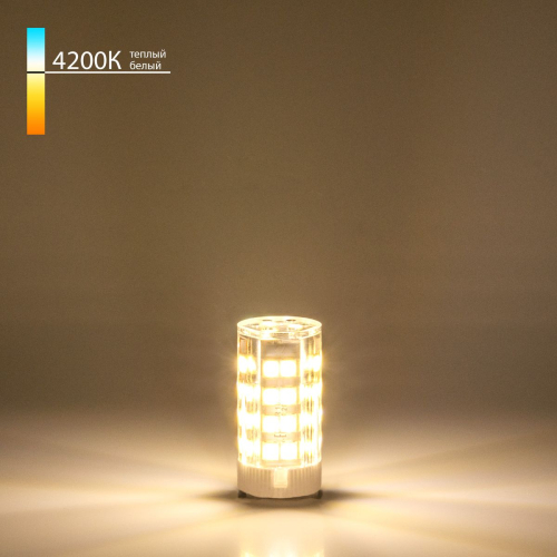 Лампа светодиодная Elektrostandard G9 5W 4200K прозрачная 4690389150531 изображение в интернет-магазине Cramer Light фото 2