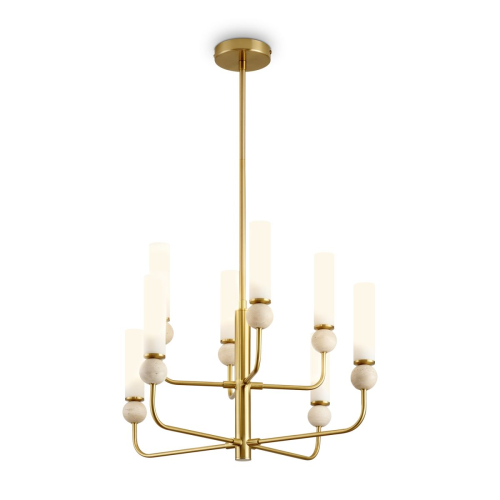 Люстра на штанге Freya Sunspot FR5482CL-08BS изображение в интернет-магазине Cramer Light фото 12