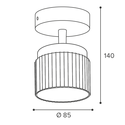 Накладной спот WOLTA Muse WSL-GX53/19BG-2 изображение в интернет-магазине Cramer Light фото 2