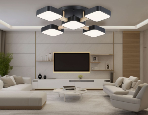 Потолочная люстра Ambrella Light Linetech Comfort FL4883 изображение в интернет-магазине Cramer Light фото 8
