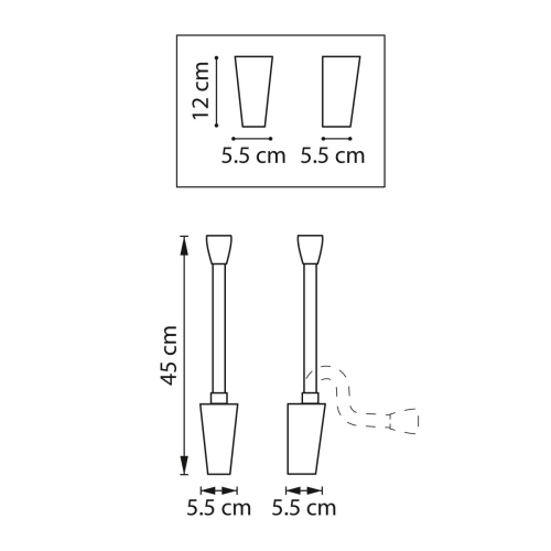 Бра Lightstar Muro III 808641 дополнительное фото фото 9