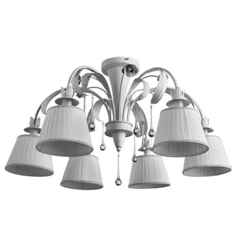 Потолочная люстра Arte Lamp Borgia A8100PL-6WG изображение в интернет-магазине Cramer Light