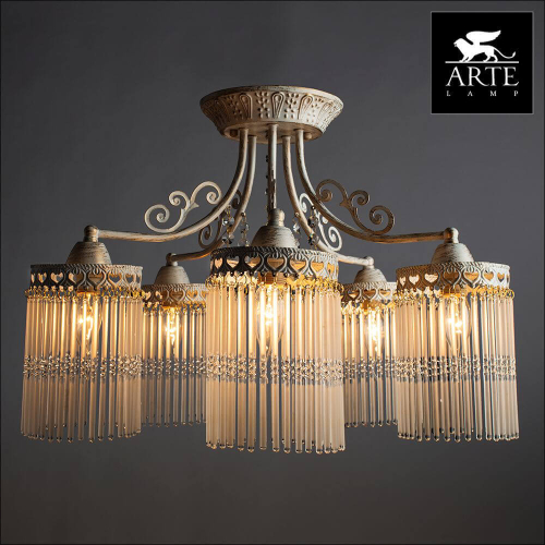 Потолочная люстра Arte Lamp 89 A1678PL-5WG изображение в интернет-магазине Cramer Light фото 5