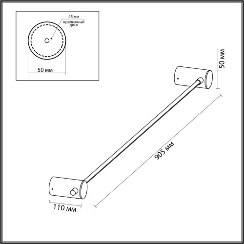 Настенный светильник Odeon Light Dalia 4395/8WL изображение в интернет-магазине Cramer Light фото 2