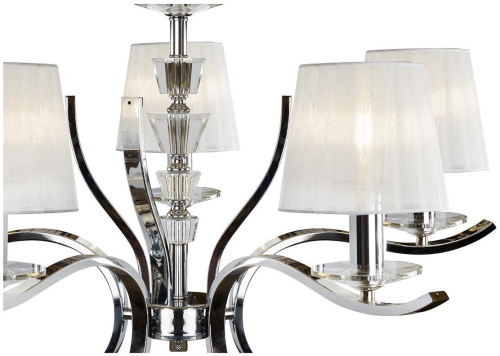 Подвесная люстра iLamp Omega RM5231/5CR изображение в интернет-магазине Cramer Light фото 2