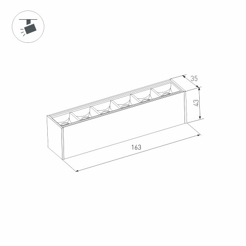 Светильник на шине Arlight 026935 изображение в интернет-магазине Cramer Light фото 5