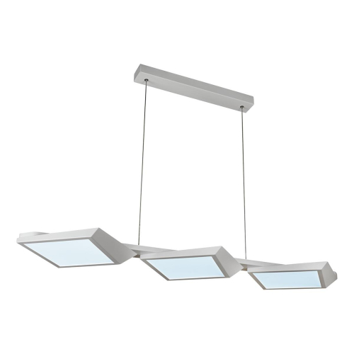 Подвесная светодиодная люстра iLedex Meridian W49017-3 WH изображение в интернет-магазине Cramer Light фото 3
