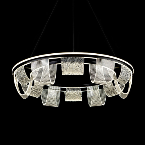 Подвесная люстра LED4U L7706-800 BK изображение в интернет-магазине Cramer Light фото 4