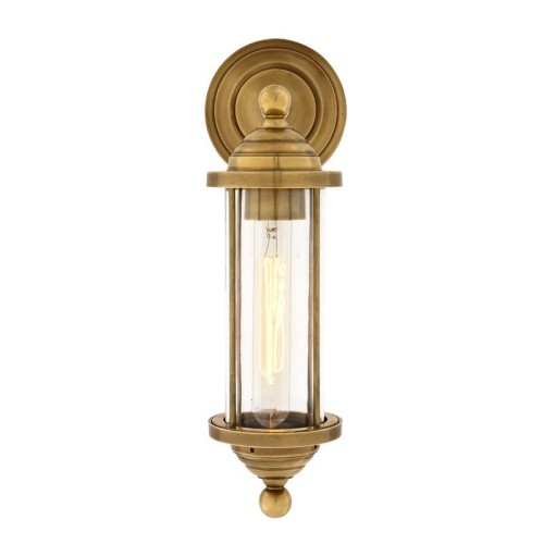 Настенный светильник Delight Collection Clayton KM0816W-1 brass изображение в интернет-магазине Cramer Light