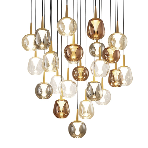 Каскадная люстра Mantra Andromeda 8937+24PL изображение в интернет-магазине Cramer Light фото 2