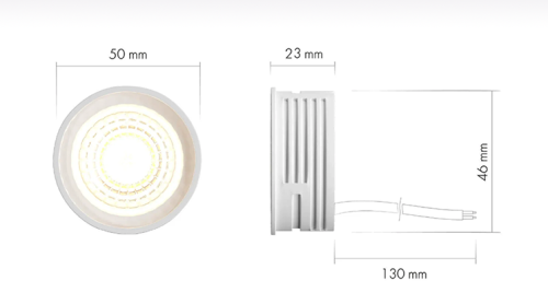 Светодиодный модуль Italline HL 7W/3000K изображение в интернет-магазине Cramer Light фото 4