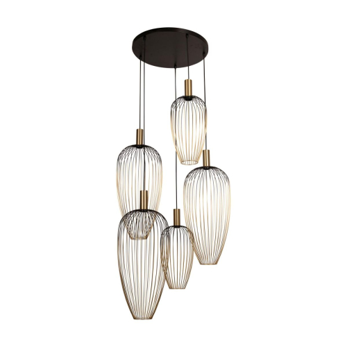 Подвесной светильник Lucide Aurelie 21442/15/10 изображение в интернет-магазине Cramer Light фото 2