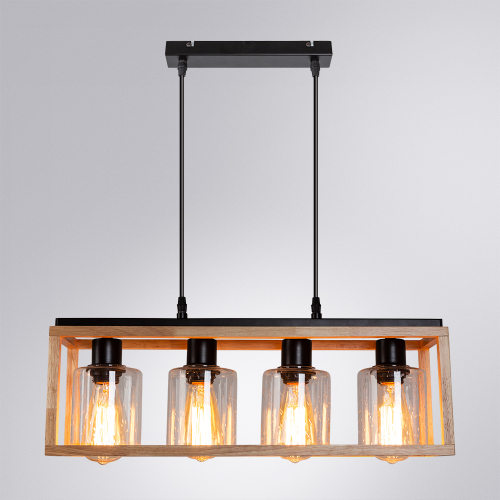 Подвесной светильник Arte Lamp Dublin A7025SP-4BK изображение в интернет-магазине Cramer Light фото 2
