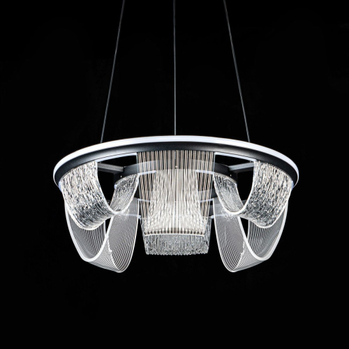 Подвесной светильник LED4U L7706-460 BK изображение в интернет-магазине Cramer Light