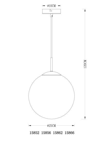 Подвесной светильник Globo Varus 15852 изображение в интернет-магазине Cramer Light фото 5