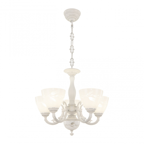Подвесная люстра Arte Milano 343659/5 WT+SL изображение в интернет-магазине Cramer Light фото 3