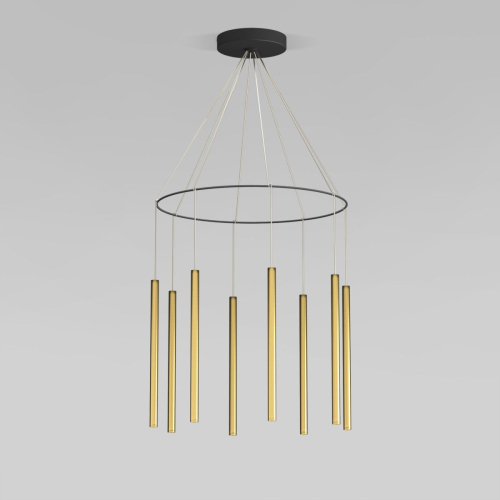 Подвесной светильник Eurosvet Pianto 301101 LED латунь a071444 изображение в интернет-магазине Cramer Light