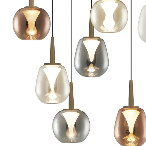 Каскадная люстра Mantra Andromeda 8934+8PL изображение в интернет-магазине Cramer Light фото 3