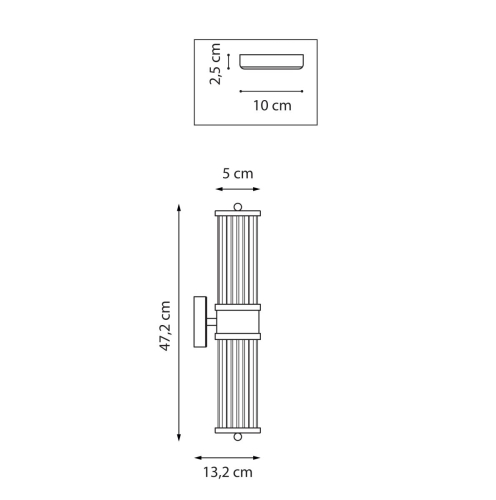Настенный светильник Lightstar Flop 766652 изображение в интернет-магазине Cramer Light фото 2
