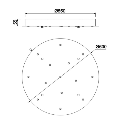 Подвесная люстра Mantra Boomerang 9372+9245 (14L) изображение в интернет-магазине Cramer Light фото 23