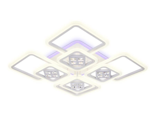 Потолочная светодиодная люстра Ambrella Light Acrylica Ice FA289 изображение в интернет-магазине Cramer Light