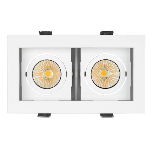 Встраиваемый светильник Arlight CL-KARDAN-S180x102-2x9W Warm 024127 изображение в интернет-магазине Cramer Light фото 2