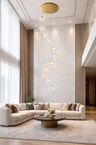 Каскадная люстра Modelux ML.6222.600 CP изображение в интернет-магазине Cramer Light фото 4