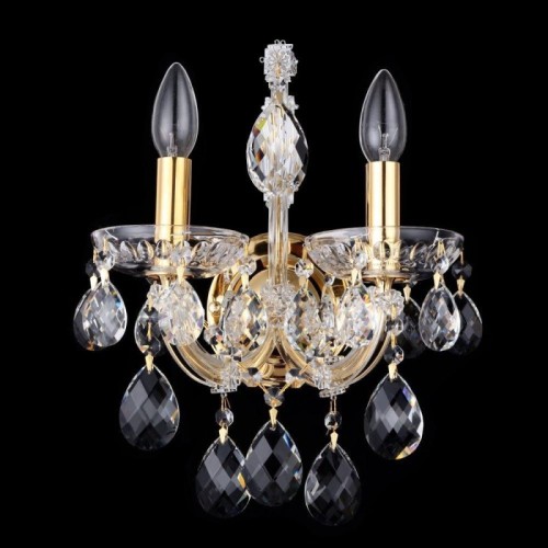 Бра Crystal Lux Isabel AP2 Gold/Transparent дополнительное фото