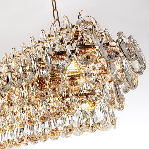 Подвесная люстра Modelux premium ML.8861.17P GD изображение в интернет-магазине Cramer Light фото 4