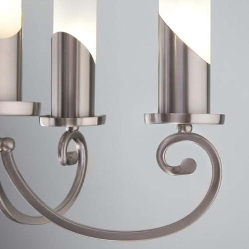 Подвесная люстра Eurosvet 60117/5 никель Smart a050018 изображение в интернет-магазине Cramer Light фото 6