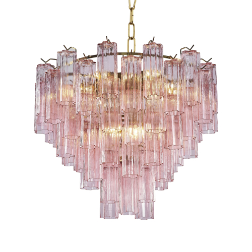 Подвесная люстра Delight Collection OWD2093-D75 gold/pink изображение в интернет-магазине Cramer Light