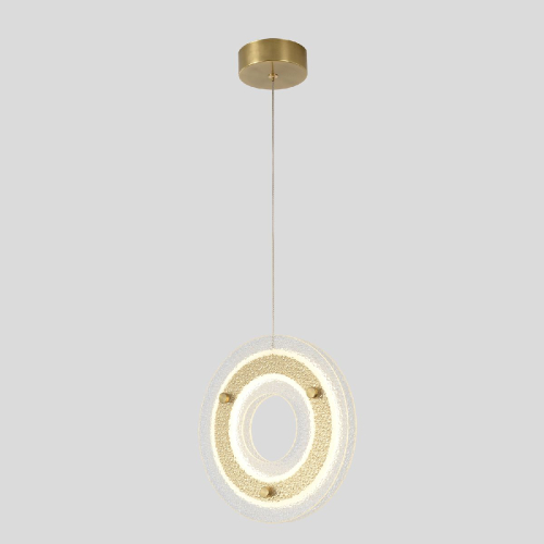 Подвесной светильник Crystal Lux DIEGO SP25W LED BRASS изображение в интернет-магазине Cramer Light фото 4