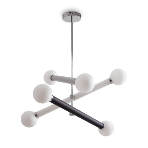 Люстра на штанге Freya Cross FR5381PL-06CH изображение в интернет-магазине Cramer Light фото 3